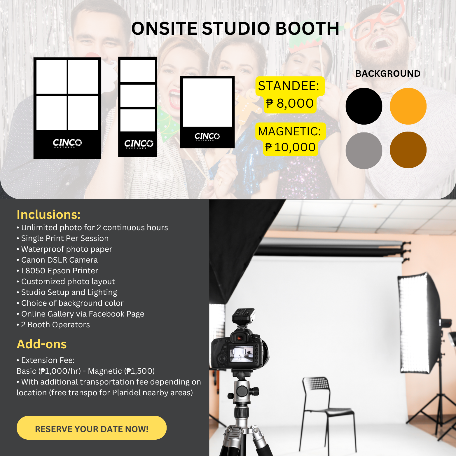 Onsite Studio Booth